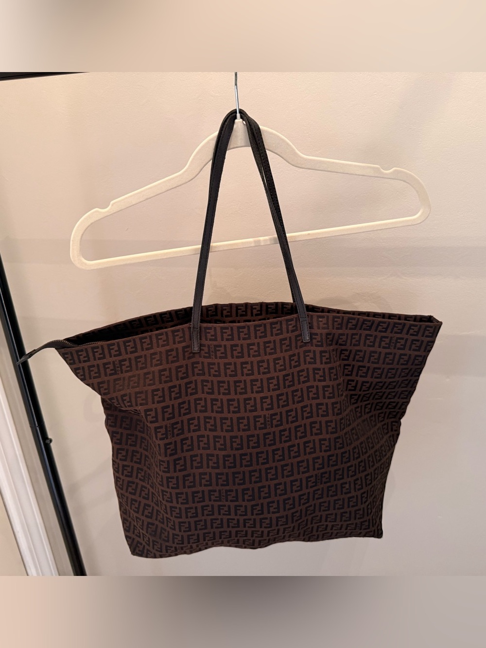 Y2K-era Fendi Zucchino Roll Tote
